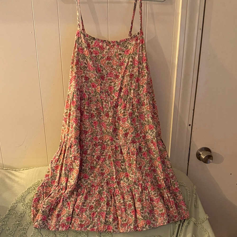 Old Navy Pink Floral Mini Dress